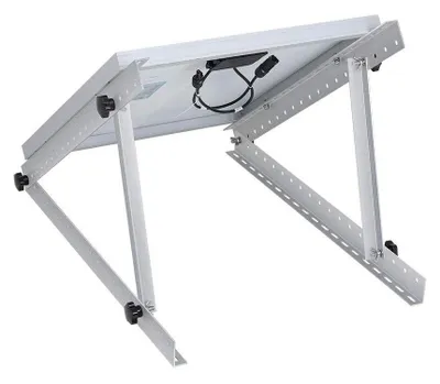 Obrázek produktu pro Solarmi držák solárních panelů trojúhelníkový, sada 2ks pro 1 panel, do 1m, 0° až 90°
