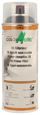 Produktbild von ColorMatic 1K Füllprimer schwarz - HG7, schwarz, 400 ml