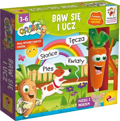 Produktbild von Lisciani Carotina - Interaktywna gra edukacyjna z puzzlami