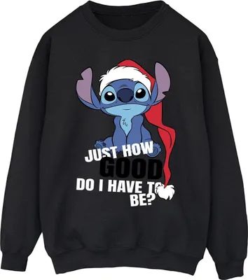 Produktbild von Disney - "Just How Good" Sweatshirt für Herren BI31599 (XXL) (Schwarz)