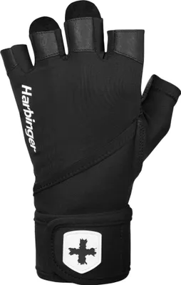 Immagine prodotto di Harbinger | Guanti da uomo Pro Wrist Wraps 2.0 / con polsini - Nero XL