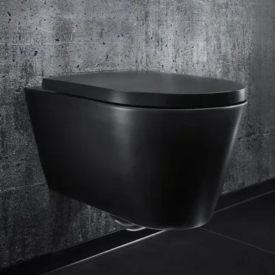 Obrázok produktu pre Sada podomietkového WC LAUFEN Kartell bez príruby, vrátane toaletového sedadla