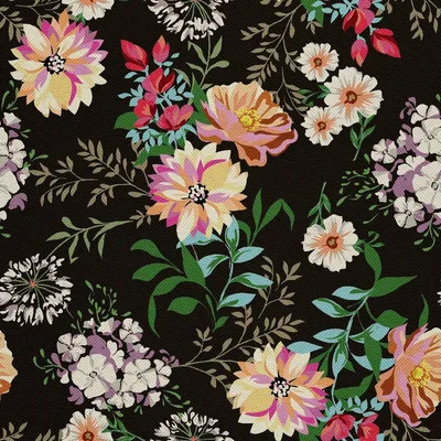 Produktbild von OUTDOOR DEKOSTOFFE OXFORD - Motiv Landblumen