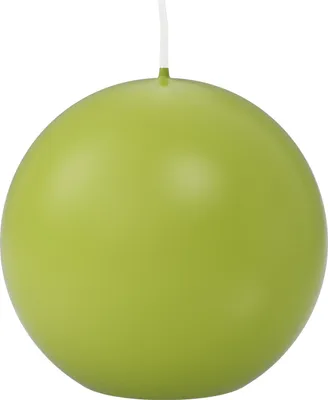 Produktbild von Kugelkerzen Apfelgrün Ø 80 mm, 6 Stück
