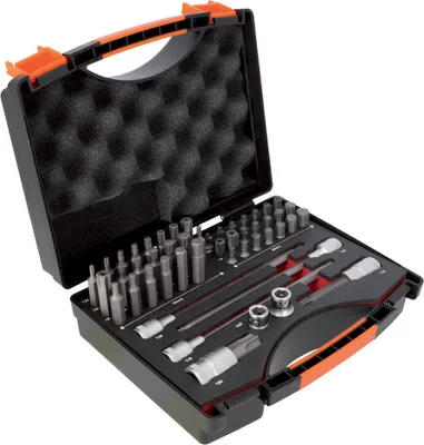 Zdjęcie produktu dla Zestaw bitów TORX®, 49-częściowy BE5049