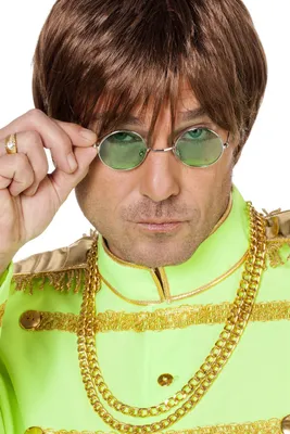 Produktbild von Brille John Lennon - grün - Hippie Brillen grün