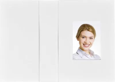 Immagine prodotto di 1x100 cartelle fototessera Daiber bianco opaco 3,1x4,2cm