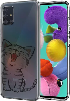 Produktbild von Motiv TPU Cover für Samsung Galaxy A51 Hülle Silikon Case mit Muster Handy Schutzhülle
