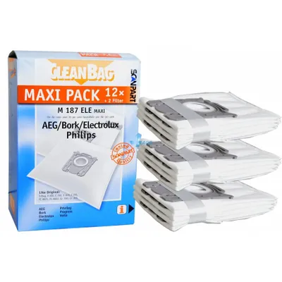 Immagine prodotto di Scanpart Microfleece+ Sacchetto per la polvere Phi/Ele Universal Maxi