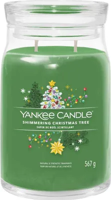Obrázek produktu pro Yankee Candle 1743380E, Válec, Zelená, Fir balsam, Dewy Greens, Spice, 90 h, 1 kusů