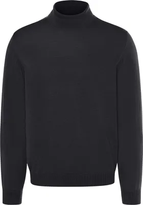 Produktbild von Maerz Rollkragenpullover schwarz Wolle