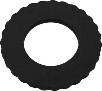 Produktbild von Tankschutzring, Moosgummi, 135x70mm, Höhe 10mm - Schwarz