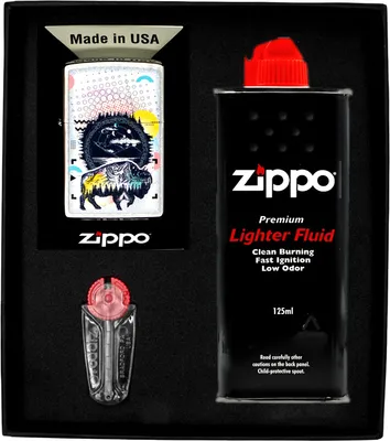 Obrázok produktu pre Sada zapaľovačov ZIPPO BISON DESIGHN dar No1