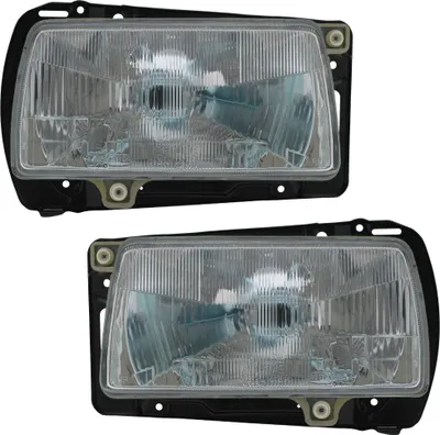 Produktbild von Scheinwerfer Set für VW Jetta II 19E 1/84-12/92 H4 Halogen Streuscheibe