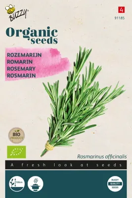 Image de Buzzy Organic Romarin - Graines- Environ 0,1 gr | Buzzy_91185
