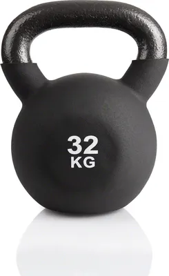 Produktbild von Kettlebell, Kugelhantel, Kugelgewicht, Kraftsport, Hantel, Fitness 32 kg Schwarz
