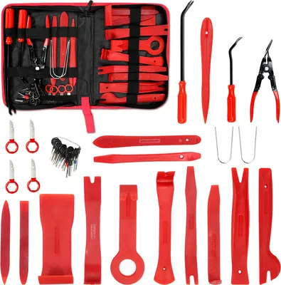 Immagine prodotto di Jiubiaz Auto rimozione strumenti interni Trim, 40pcs Auto Audio, DVD e strumento Nevigation per il cruscotto del veicolo