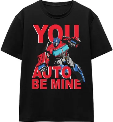 Obrázok produktu pre Transformers - Tričko "You Auto Be Mine" pre mužov/dámy Uni TV19265 (XXL) (Black)