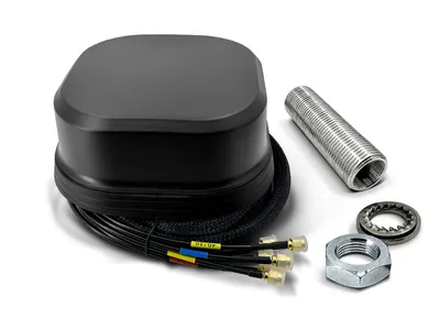 Produktbild von SATCO Antenne RUTC50 RUTX50 RUTM54 / SELFSAT MWR schwarz, 4x 5G, 2x WLAN, 1x GPS, je 2m, bis +13 dBi