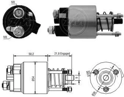 Immagine prodotto di ERA interruttore solenoide motorino di avviamento ZM397 per TOYOTA AVENSIS estate (T25) AVENSIS (T25_)