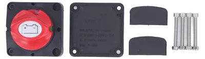 Zdjęcie produktu dla Wyłącznik baterii, zamknięte pokrętło, elektryczny wyłącznik odcinający, DC 48–60 V