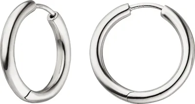 Produktbild von JOBO Creolen 925 Sterling Silber Ohrringe Silbercreolen Silberohrringe