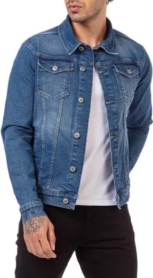 Produktbild von Red Bridge Herren Jeansjacke Übergangsjacke RBC Basic Blau S