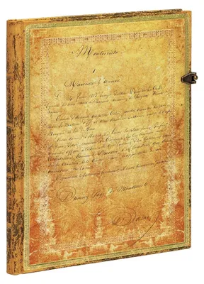 Produktbild von Dumas' 150th Anniversary Ultra Lined Hardcover Journal (Clasp Closure)