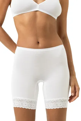 Productafbeelding van Mey Lights Langbein slip. Zonder zijnaad, langere pijpen, brede elastische kant