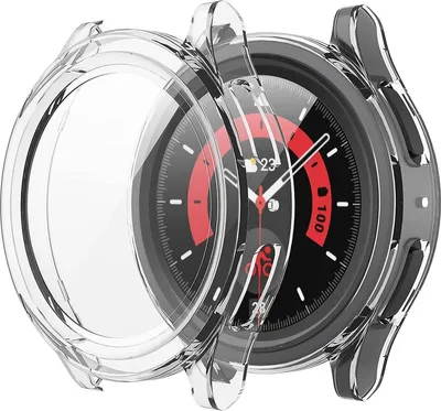 Produktbild von Stravo Displayschutzhülle für Samsung Galaxy Watch 5 Pro – 45 mm – Transparent