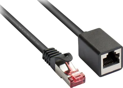 Produktbild von Good Connections Cat.6 Patchkabelverl. S/FTP schwarz 1m