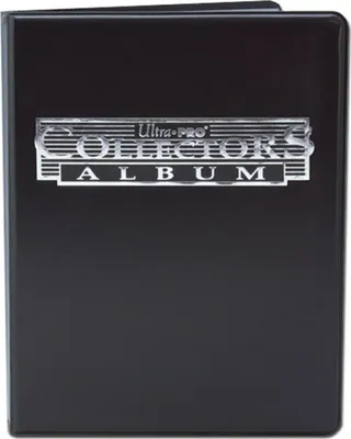 Produktbild von Ultra Pro 4-Pocket Collectors Portfolio black - Sammelalbum