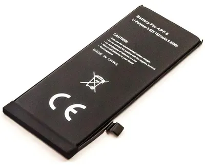 Produktbild von Akku für Apple iPhone 8 Li-Pol 3,82 Volt 1820 mAh schwarz