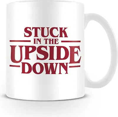 Image de Stranger Things Tasse coincée dans l'envers du décor