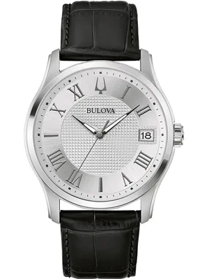 Obrázek produktu pro Pánské hodinky s datem, nerezová ocel - Bulova Model: 96B388