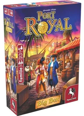 Obrázok produktu pre Pegasus Port Royal Big Box, Stolová hra, Rodina, 8 rok / roky, 20 min, Rodinná hra
