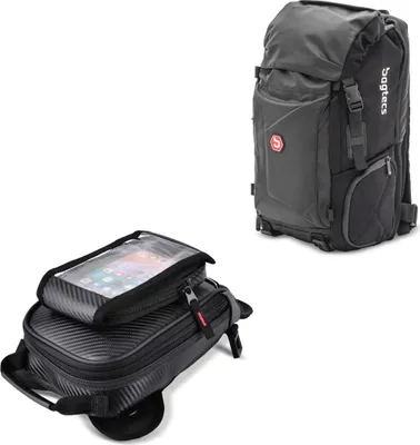Immagine prodotto di Set zaino # HX5 borsa posteriore impermeabile 45Ltr con porta casco e
