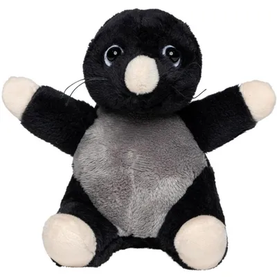 Produktbild von Mbw - "MiniFeet Leve" Maulwurf Plüsch-Spielzeug LT3140 (Standardgröße) (Schwarz/Braun)