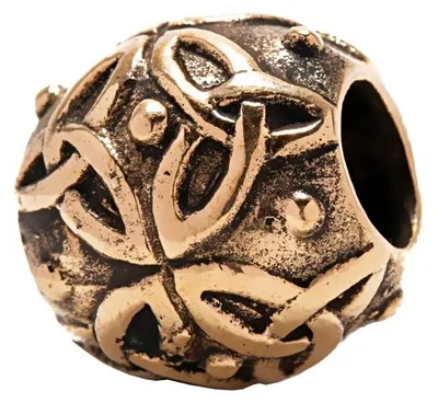 Productafbeelding van Kelten. Haaraccessoire. Baardornament. Larina. Haaraccessoire. Brons. 7664