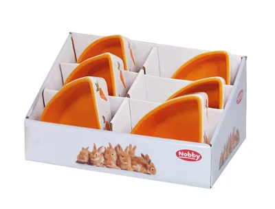 Immagine prodotto di Ciotola angolare in Vetroceramica Nobby Nager 6 pezzi, 9 x 9 x 4 cm, 0,10 l