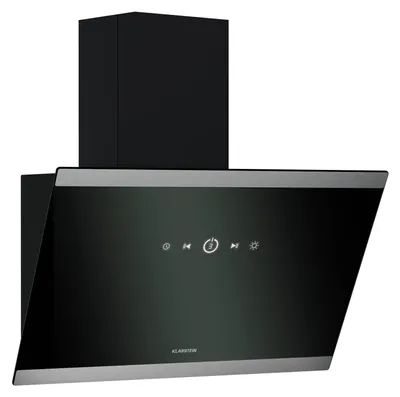Obrázok produktu pre Klarstein FlashLine digestor - 60 cm digestor, dotykový displej, 524 m³/h, energetická účinnosť A++, LED osvetlenie, tichý 34,5 dB, čierny, režim odsávania vzduchu a recirkulácie