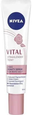 Productafbeelding van NIVEA 89586 NIVEA VITAL STRAHLENDER TEINT 3-in-1 BEAUTY SERUM Gesichtsserum 40,0 ml