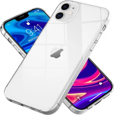 Immagine prodotto di NALIA custodia del telefono cellulare per iPhone 12 / iPhone 12 Pro, sottile custodia protettiva borsa cover