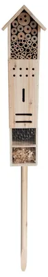 Produktbild von Insektenhotel Kiefer/Bambus ca. 118 cm