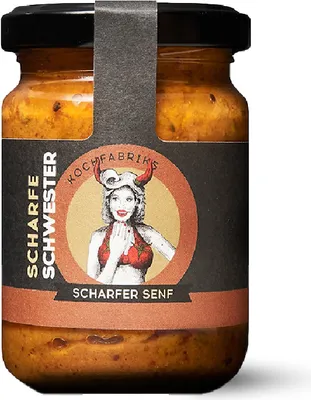 Produktbild von Kochfabriks Scharfe Schwester, 130 ml Glas