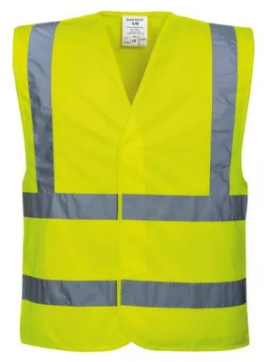 Image de Gilet Hi-vis Baudrier & Double Ceinture Couleur : Orange Taille S/m - Portwest