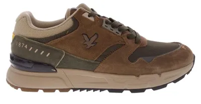 Produktbild von lyle and scott 1874 Sneaker, Herrenmodell, Lyle & Scott 1874, Artikelnummer LSMRU00003, Modell Finlay 021, Farbe: Acajou