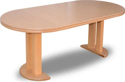 Image de Table de cuisine Table de restaurant Table de salle à manger en bois Table de conférence 90x90/190