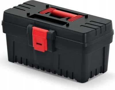 Produktbild von Werkzeugkoffer kompakt mit Einsatz und Verschlüssen 40 cm lang