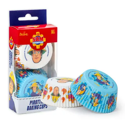 Produktbild von Muffinförmchen 36 Stück Feuerwehrmann Sam
